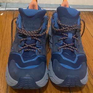 Hoka Men's Sneakers in Blue and Orange